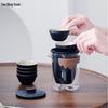 Tao Ding Xuan Guan Shan Glass Travel Tea Set