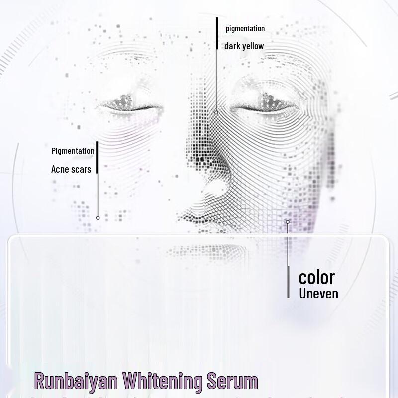 Runbaiyan Aufhellendes Hyaluronsäure-Serum in Einzeldosis