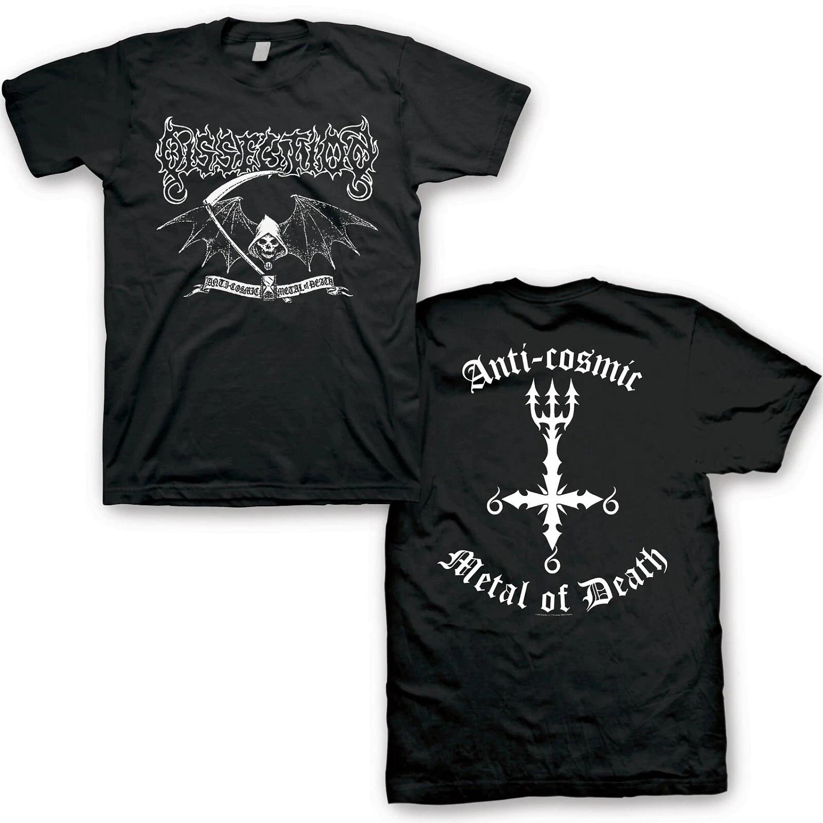 DISSECTION cd cvr LIVE REBIRTH REAPER Official SHIRT 2XL New anti cosmic metal L