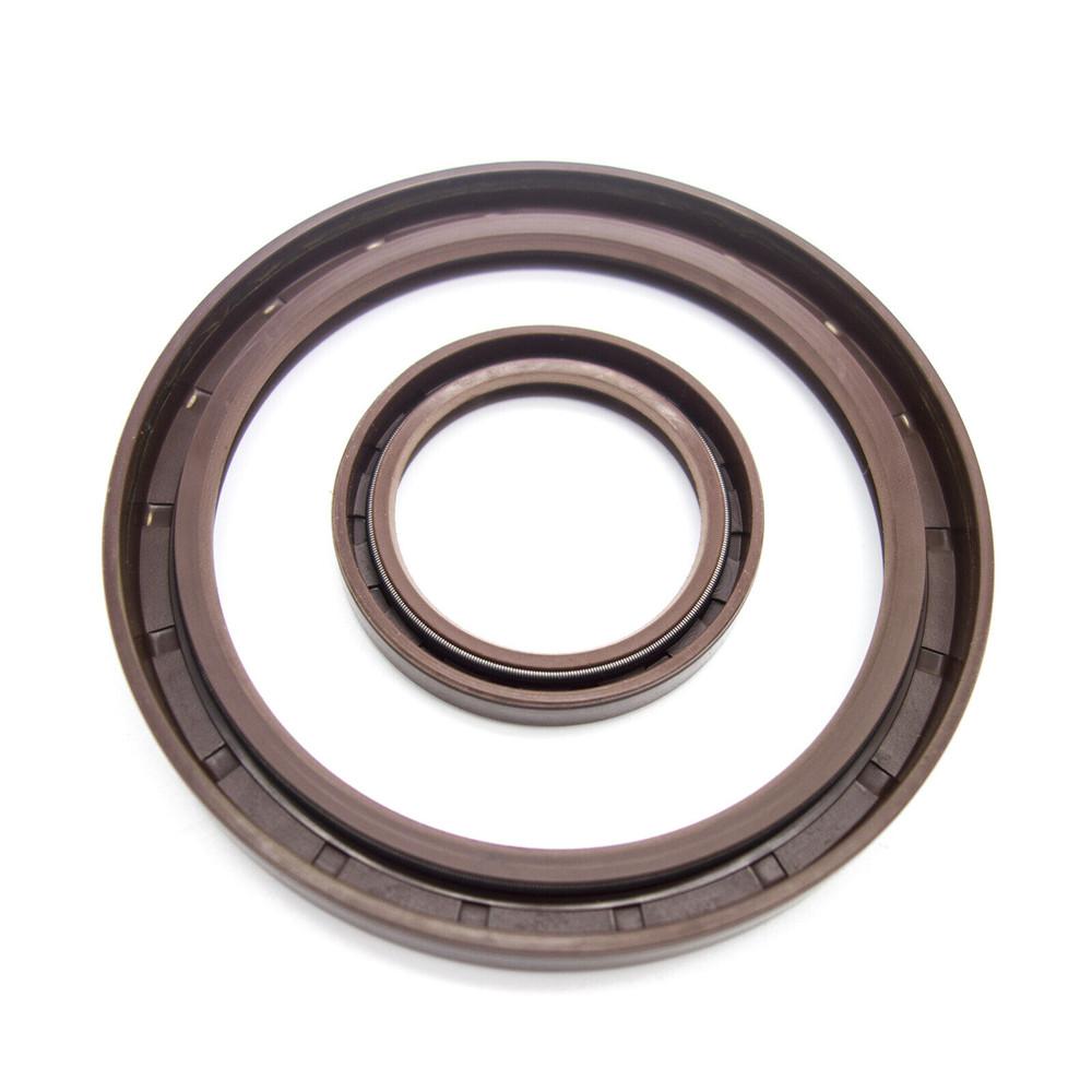 2X Front & Rear Crankshaft Seals 91212-PR3-003 91214-PLE-003 For Honda For Acura