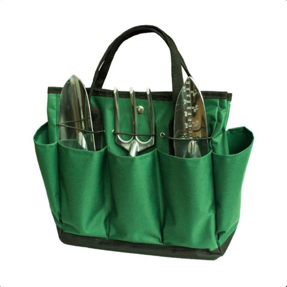 Garden Tote/ Gardening Tool Storage Bag/Garden Tool Bag Indoor Outdoor Garden Plant Tool Set Gardening Tools Organizer Tote Lawn Yard Bag Carrier