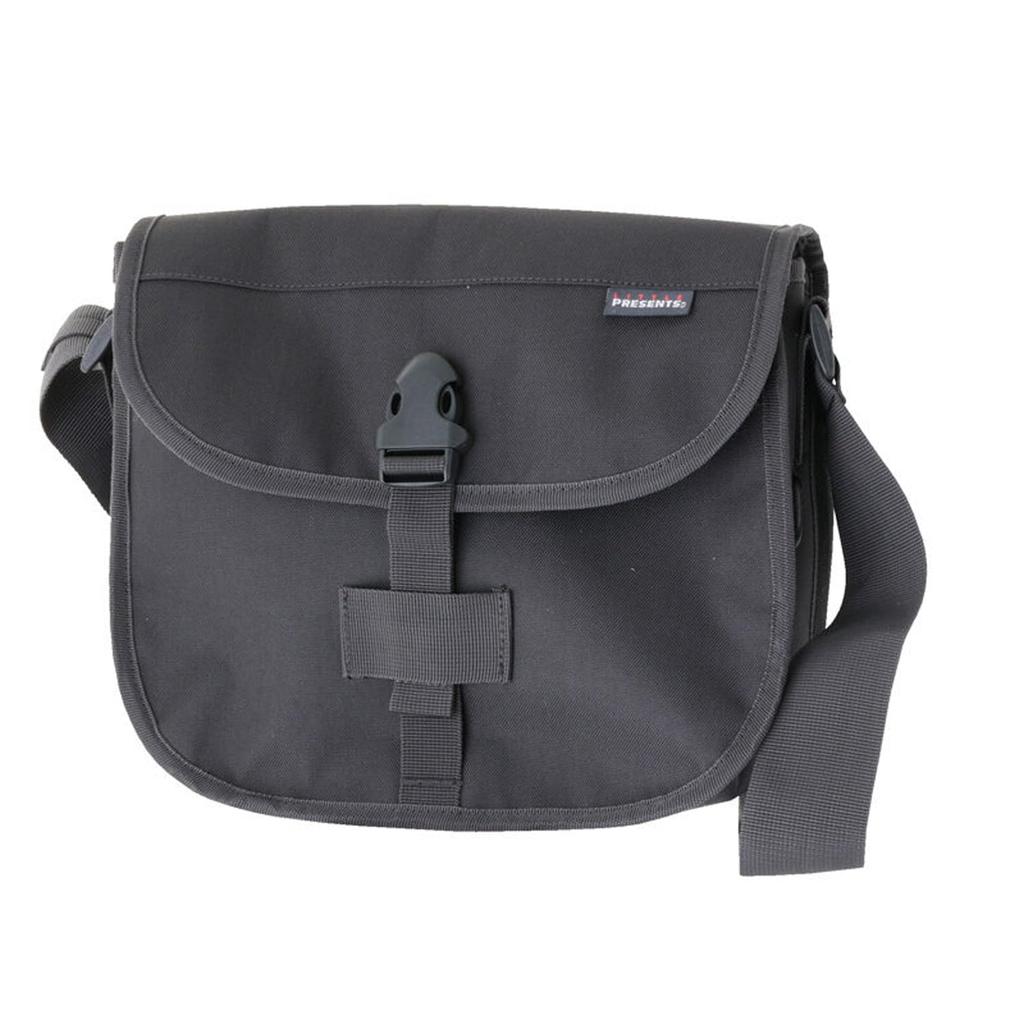 LITTLE PRESENTS River Watcher Shoulder Bag Dark Gray B-24