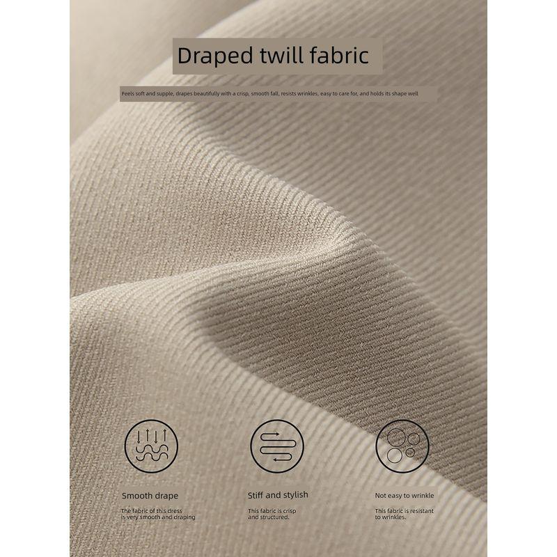 Wassup Japanese-Style Drapey Wrinkle-Resistant Casual Trousers Spring Straight-Leg Vintage Melard Dress Pants Loose Versatile Pants