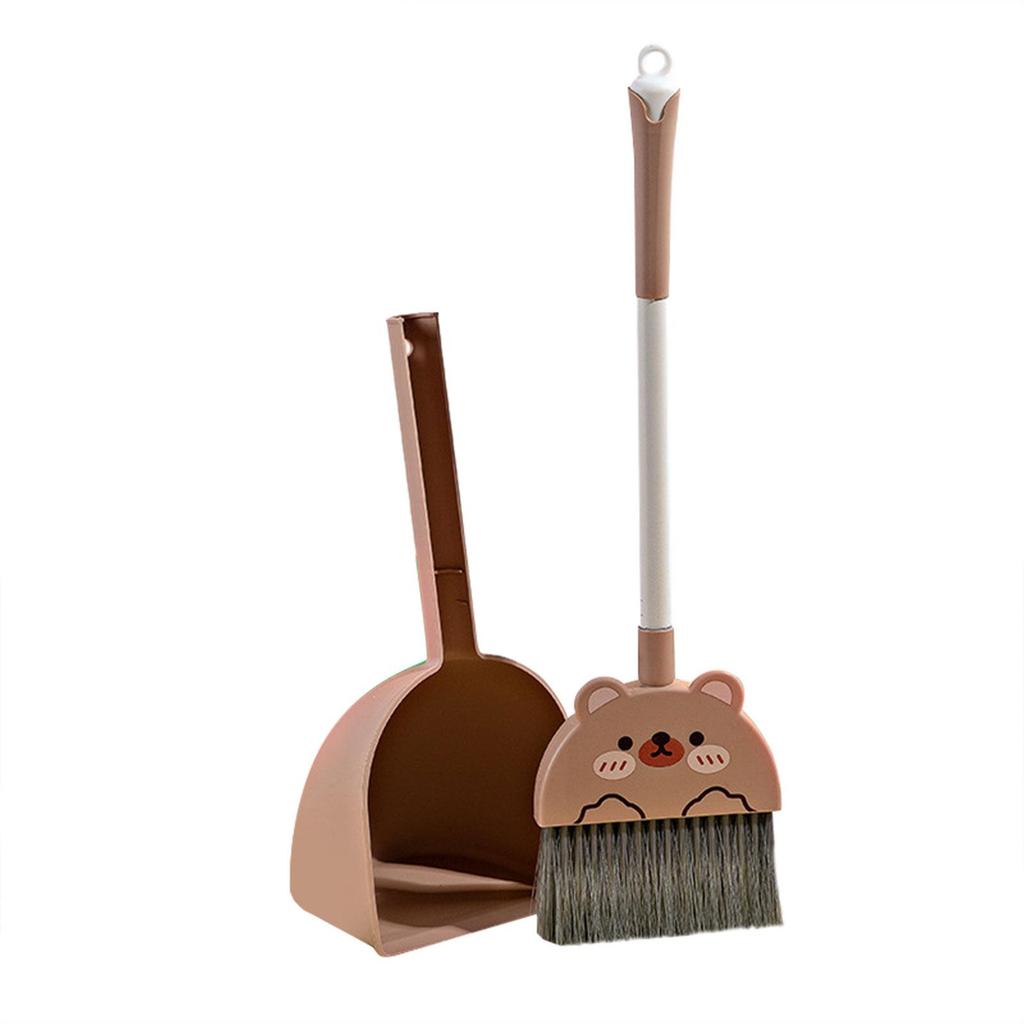 Broom Helper Kids Cleaning Set Mini Dustpan Playhouse Housekeeping Realistic Toy