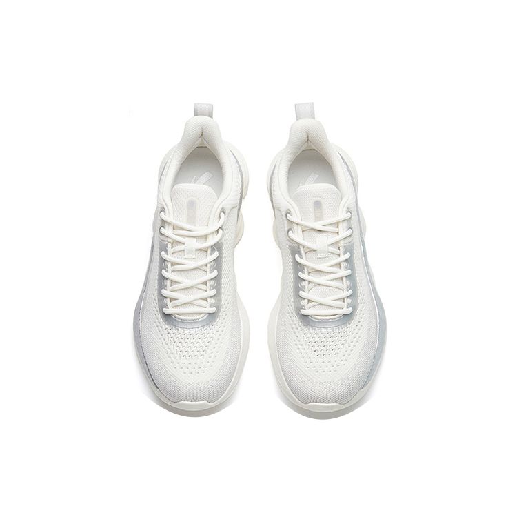 Anta Training Series Shock Absorbing Breathable Lightweight Low Top Running Shoes Men Sneakers Silver 912217704-1