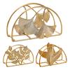 Vertical Desktop Paper Napkin Holder Stand Modern Serviette Holder Wrought Iron Napkins Holder for Table Dinner