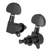 6pcs (3L3R) Closed Guitar Tuning Pegs String Tuners Machine Heads Knobs Tuning Keys for Folk Acoustic   Electric Guitar