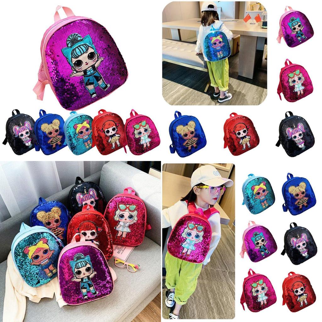 Doll Surprise Lol Bag Children Kids School Girls Cartoon Kindergarten Backpack