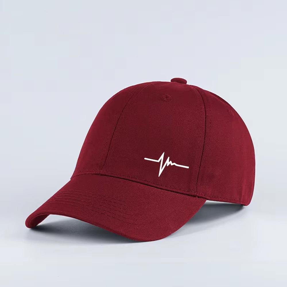 Lifeline Baseball Cap Heartbeat Visor Vintage Sun Hat Outdoor