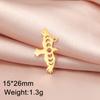 Dawapara Gothic Witch Raven Animal Bird Pendant Eagle Crow Owl Charm for Jewelry Making Stainless Steel Accessories