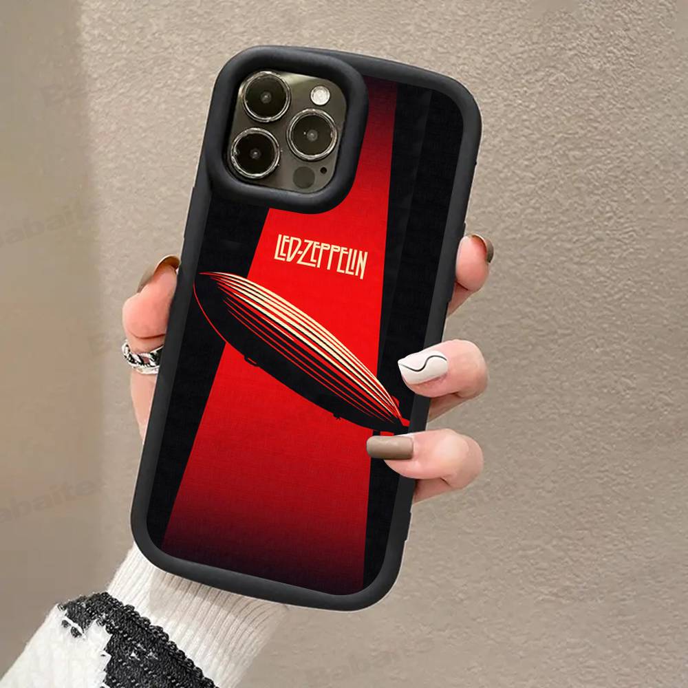 

Чехол для телефона Band L-Led Z-Zeppelin для iPhone 17 16 15 14 13 12 11 Pro Max Plus Силиконовый ударопрочный чехол iPhone 12pro max