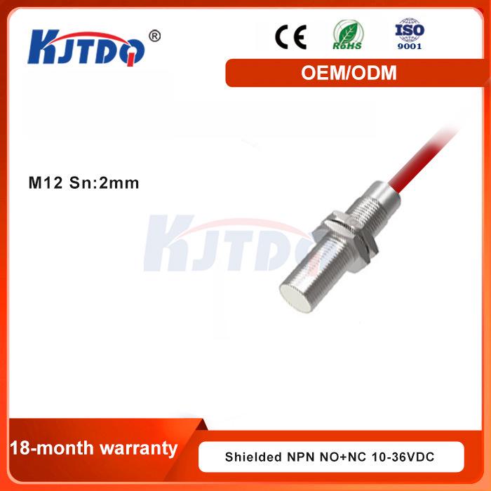 Kaijite High Temp Resistant Explosion-Proof Inductive Proximity Switch 24V, Two-Wire, Model EP-XRJJA2410DK-S120-H KJT