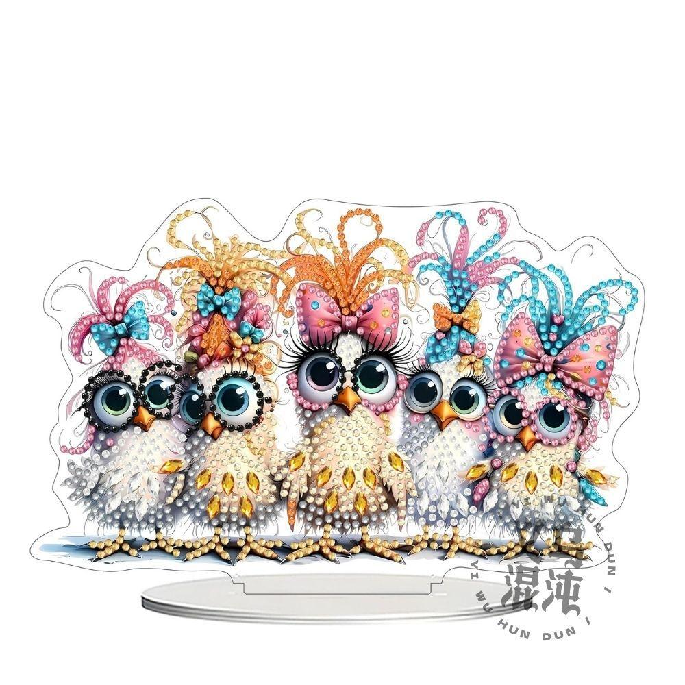 Halloween Diamond Painting Ornament Handmade DIY Crystal Special-shaped Diamond Sticker Diamond Art Desktop Decoration