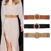 Chic Vintage Decorative Waist Belt For Dresses In Fashionable Brown Black Color Options