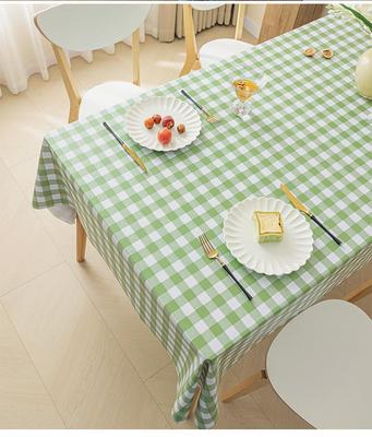 Rural Style Sub Patterned Tablecloth PVC Material Oil Resistant Tables Cover Coffee House Hotel Home Reusable Dinner Cloth
