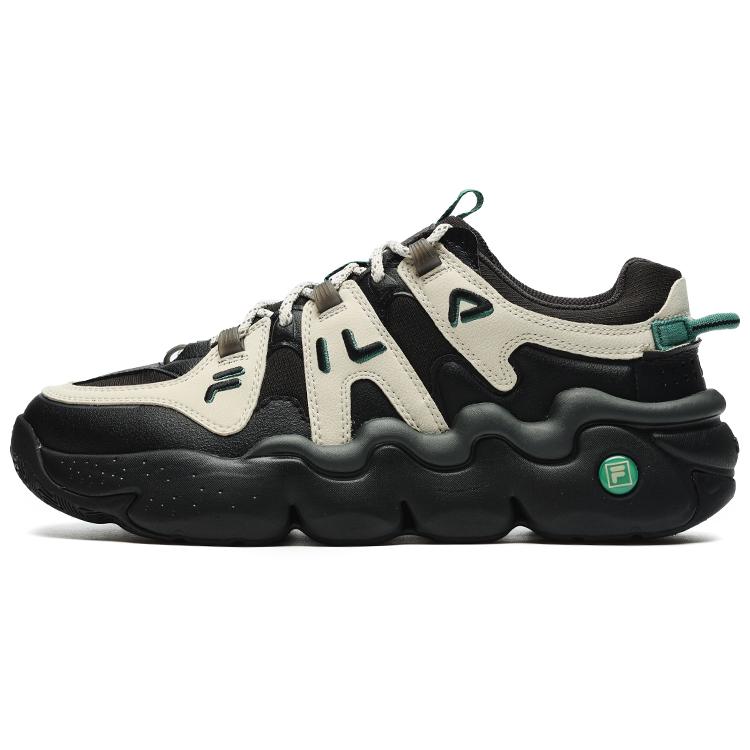 New FILA Panini Basketball Shoes 'Black Oatmeal' F12M242605FBO