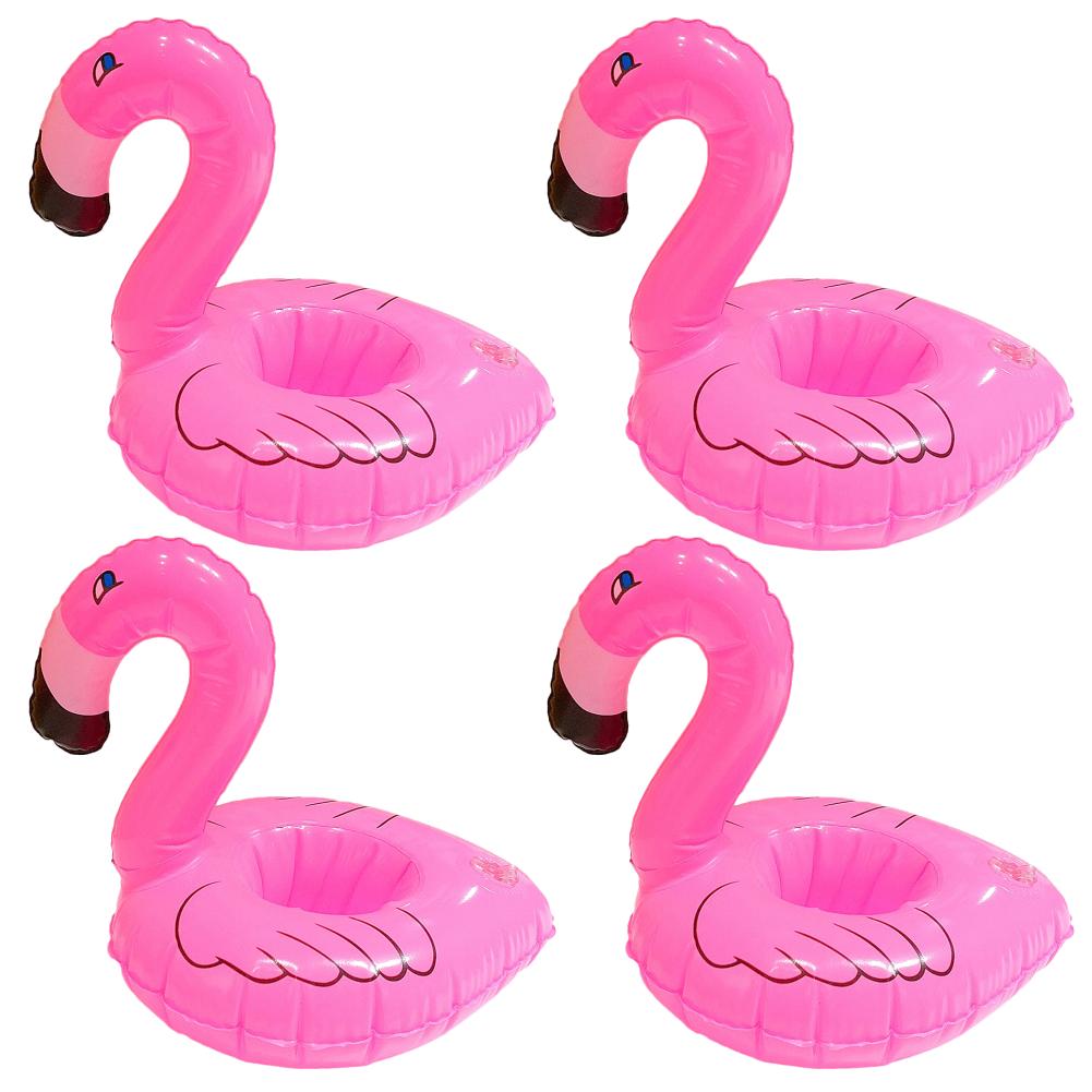 20-1pcs Float Inflatable Drink Cup Holder Pvc Floating Drink Cup Holder Pool Beach Inflatables Summer Holiday Product