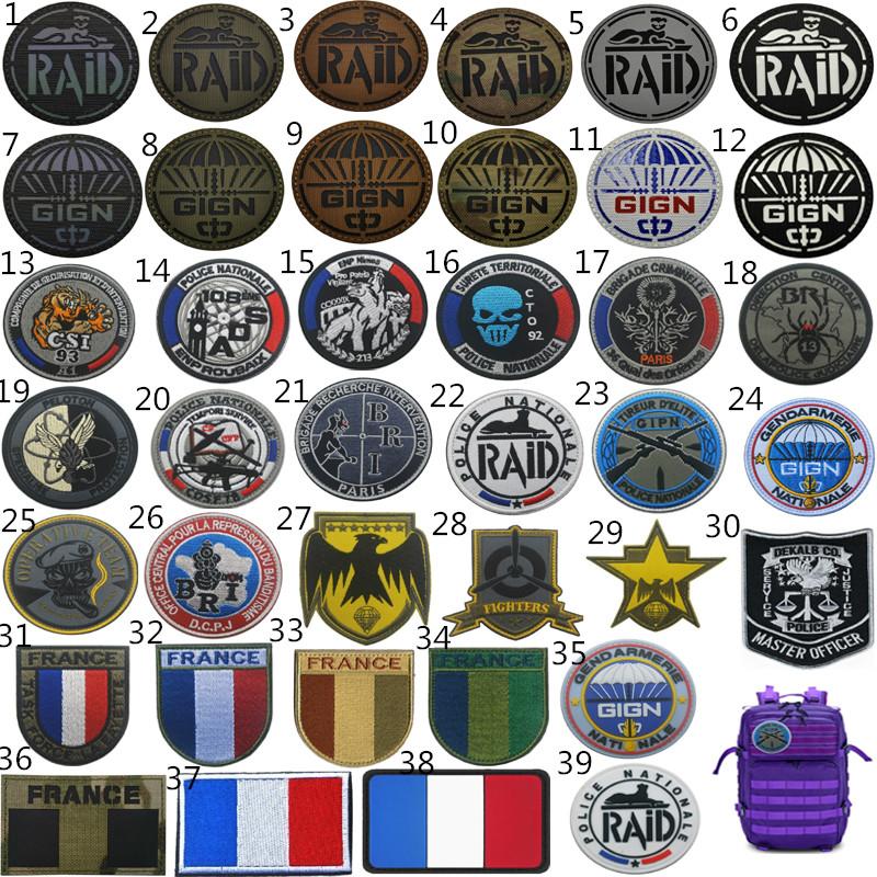 

Значки из ПВХ, светоотражающие ИК-инфракрасные армейские военные тактические светящиеся в темноте нашивки с вышивкой на крючках