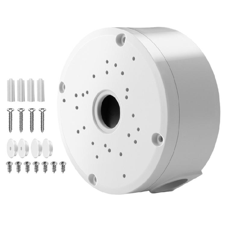 

Versatility Surveillances Bracket Waterproof Junction Box for Cameras, Waterproof Housing and Easy to Mount Bracket білий
