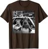 Funny Gangster Cats Street Design Funny Gangster Cat Unisex T-Shirt