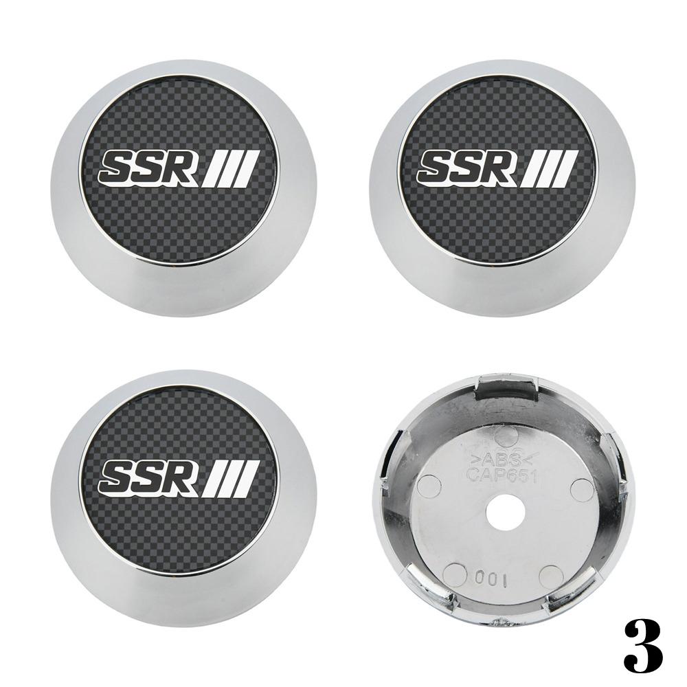 AAYH1 SET VON 4 XXR Felgendeckel 56mm/57mm/58mm/59mm/60mm/61mm/62mm/63mm/64mm/72mm Sportfelgendeckel SSR Emblem Radkappe Nabenkappe