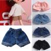 High Quality Casual Wears Kids Toys Dolls Trousers Denim Jeans Doll Short Pants Clothes Accessories