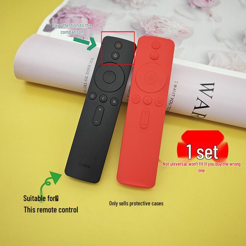 Xiaomi Voice Remote Protective Case for 4A/4X/4th Gen TV Box - Enhanced Silicone Sleeve, Multi-color