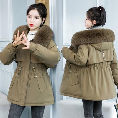 Short Pie Overcomes Women's New Winter Velvet Thickened Student Cotton Clothes Loose Waist Cotton Coat