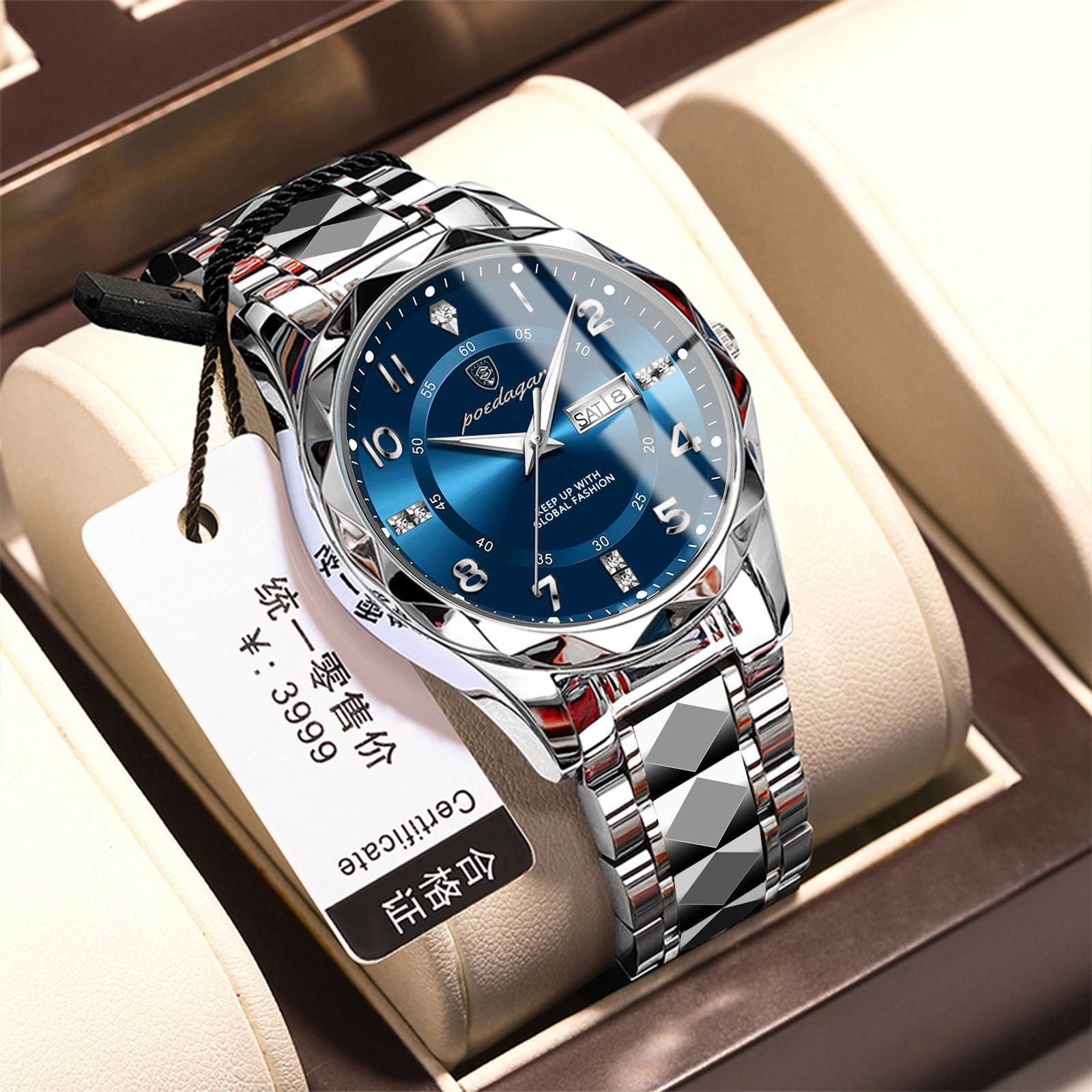 Luxury Waterproof Luminous Watch Men S Quartz Watch
