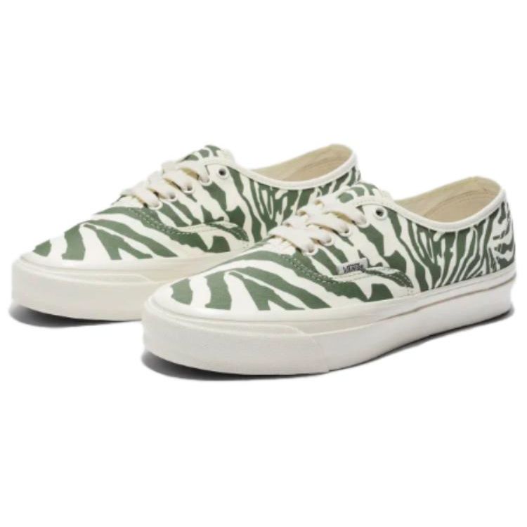 Vans Premium Authentic 44 Unisex Off White Olivine Green VN000CQAZBR