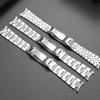 Bracelet en Acier Inoxydable pour Seiko Non. 5 Sxns80 Snxs79 Snxs79k Snxs77 Snxs73 Bracelet de Montre Courbé Accessoires Bracelet de Poignet 19mm