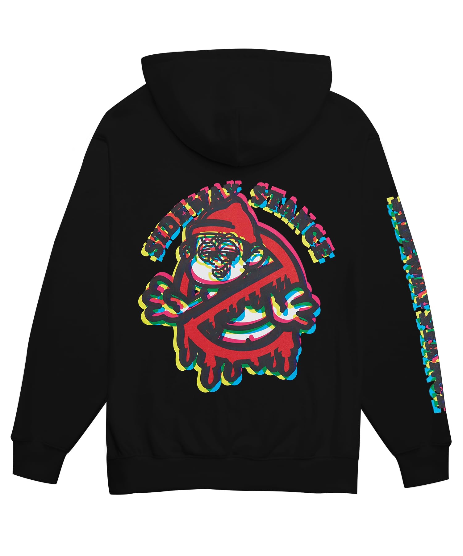 

IMPROMES SIDEWAY STANCE Mosaic No Way Fleece Pullover Hoodie, Men s, 70206, Black