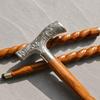 93.98 Cm Victorian Style Walking Cane Brass Handle Handmade Wooden Stick Gift for Him