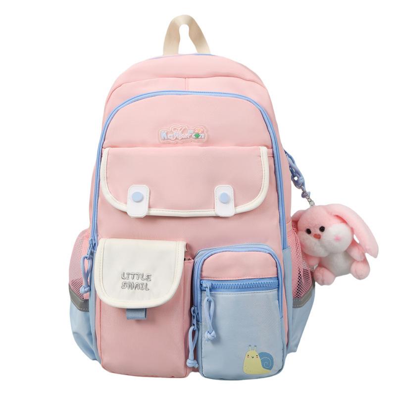 Cartoon Schoolbag For Primary School Students Grade 3-6 Large Capacity Backpack Lightweight And Lightweight Children's Schoolbag