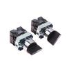 1 Piece 22mm 2NO/1NO1NC 2/3 Position XB2-BD25 BD35 BD45 BD53 Self Locking / Self Resetting Selector Knob Switch