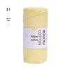 2mm Hollow Pure Cotton Scarf & Bag Yarn for DIY Crochet and Handwoven Projects