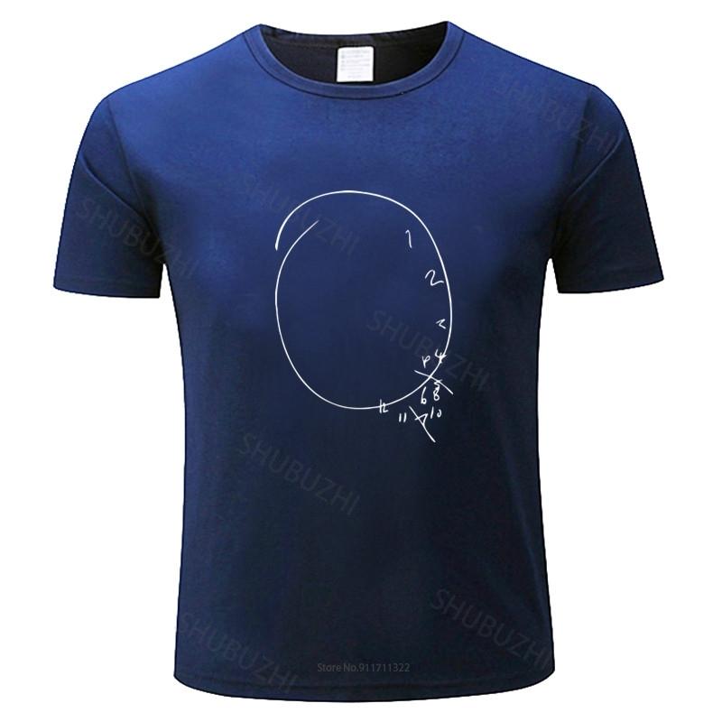

mens short sleeve t shirt Hannibal - Clock Drawing - Cult TV T-Shirt cotton men fashion tee-shirt male summer tops drop shipping 4XL