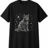 Charcoal Burmese Cat Mens Womens T-Shirt Unisex Novelty Gift Tee Funny Present