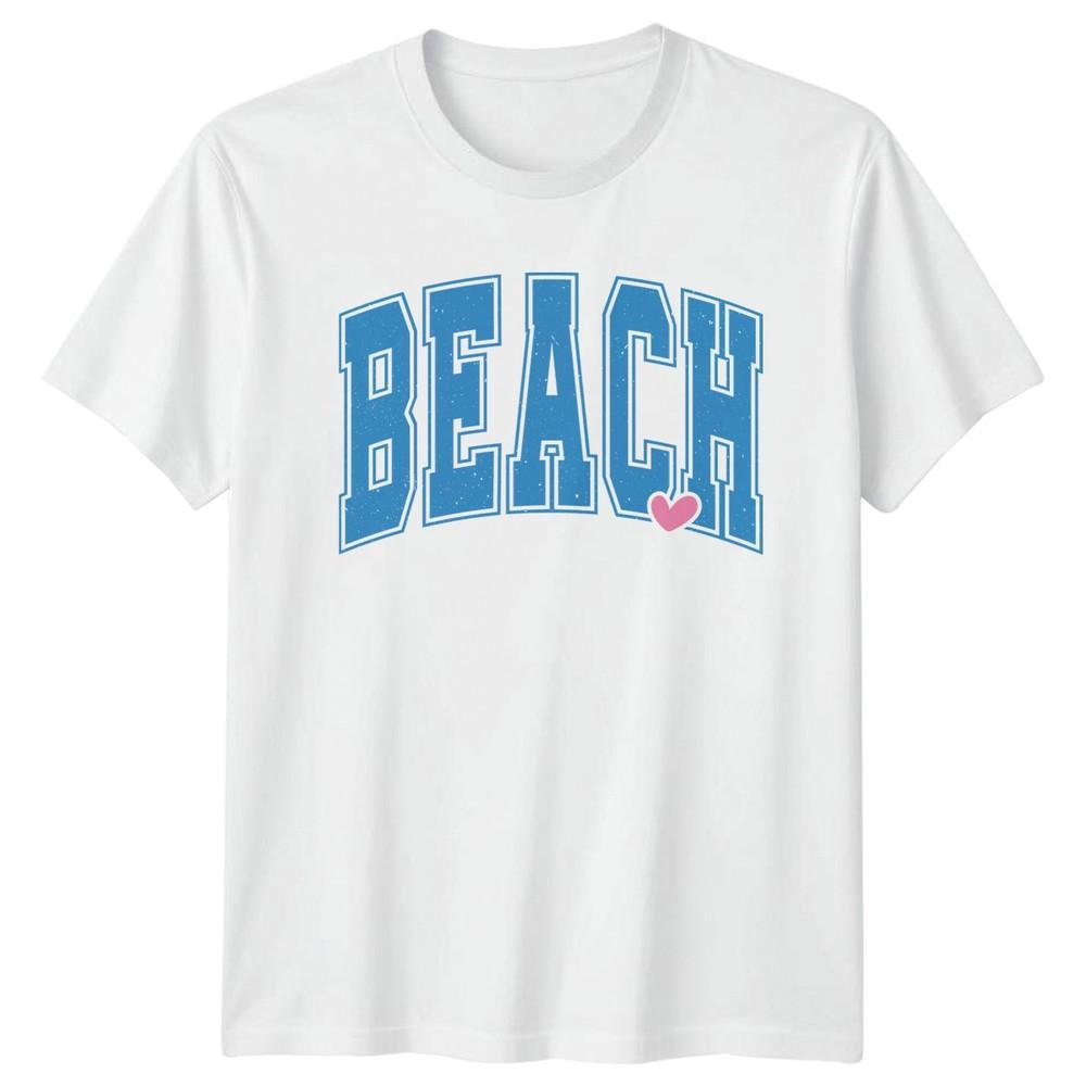 Beach Is My Happy Unisexs TShirt Beach Summer Gift For Her S