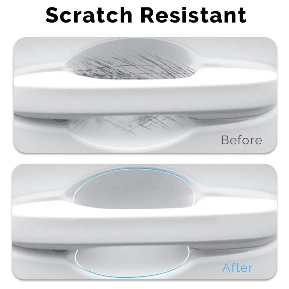 4pcs/10pcs Invisible Car Door Handle Protector Paint Protection Film  Exterior Protection