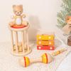 Children's Musical Wooden Rattle Toy Set for Early Education and Gift