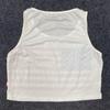 European and American summer women's printed pullover casual slim fit sleeveless vest