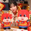Dragon 2024 Year Mascot Plush Toy Chinese Stuffed Animals Doll Decoration Room