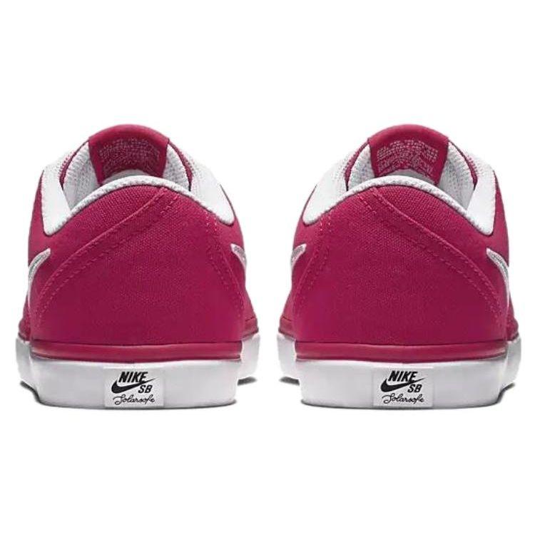 Nike SB Check Solarsoft Canvas Rush Low Top Skate Shoes Women Sneakers Pink 921463-601