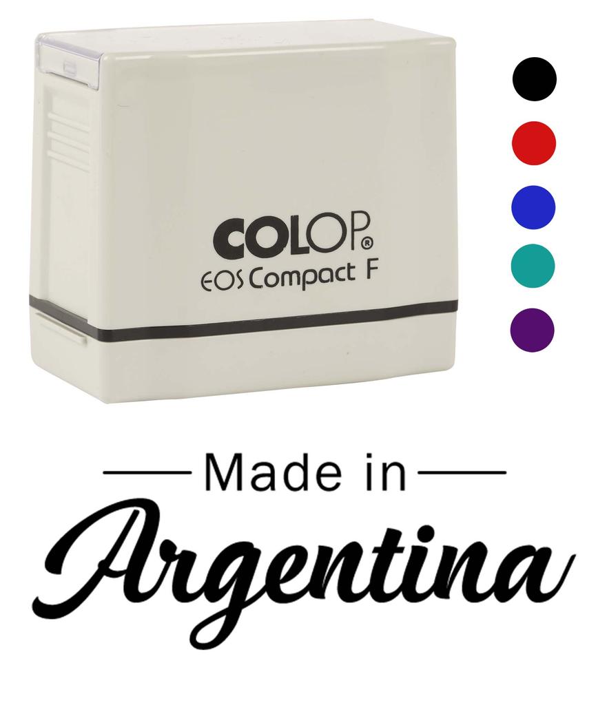 Printtoo Made In Argentina Self Inking Rubber Stamp Pre-Inked Office Stamp- Home Office Business Stationery, 47 X 20 Mm
