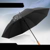 OIMG 27-inch Double Blackout Straight Umbrella