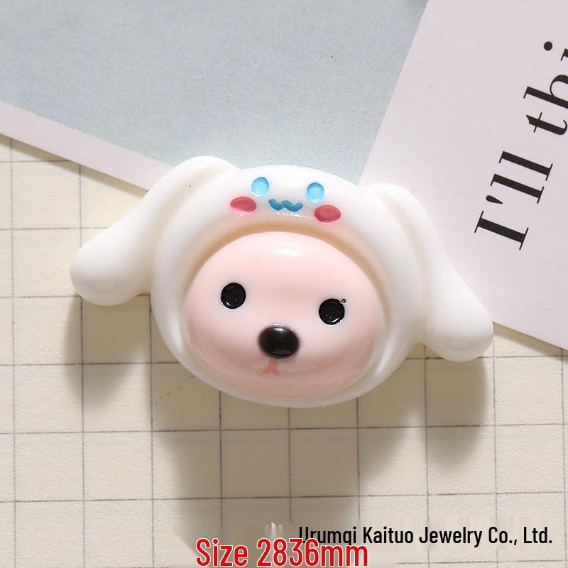 Glossy Cartoon DIY Resin Accessories: Cream Glue for Phone Cases, Hair Clips & Crocs Decoration Patches.