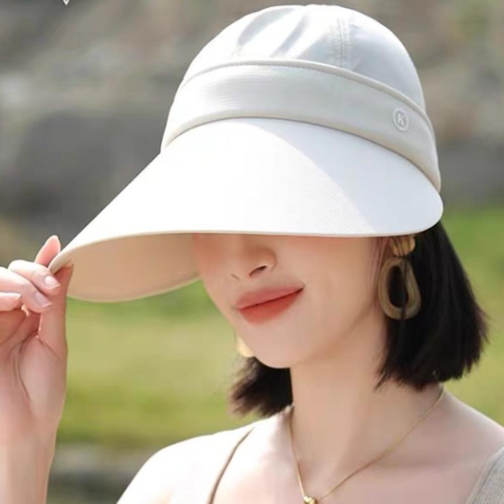 with Removable Cap Top Women's Summer Hat Foldable Visor Caps Fashion Golf Sports Hat