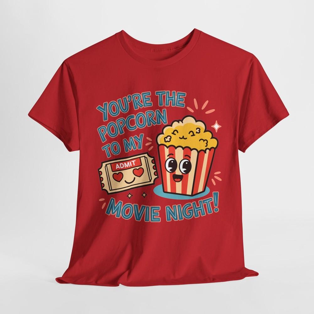 

Love Movies T-Shirt | Film Night Enthusiast Tee | Cinema Geek Shirt M