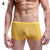 Men's Fashion Comfortable Transparent Sexy Sports Shorts Boxer Briefs Underwear